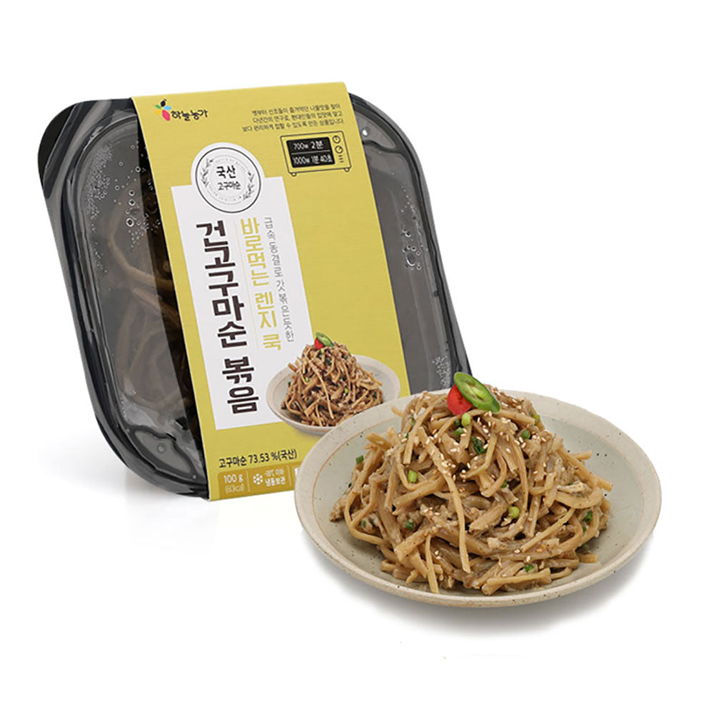[MILLS EXPRESS] SKYFARM Premium Ready-To-Eat Namul Stir-Fried Sweet Potato Stem Namul 100g