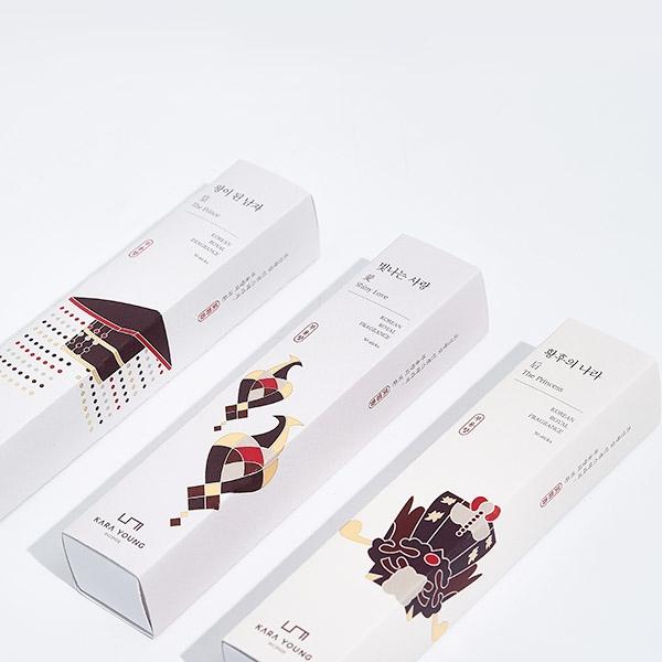 KARA YOUNG Korean Royal Booyong Incense Set (3 Pack)