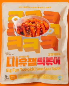 [MILLS EXPRESS] BIG FUN TOPOKKI Sweet Sauce Topokki 420g(,EXP.DATE:09/09/2023)