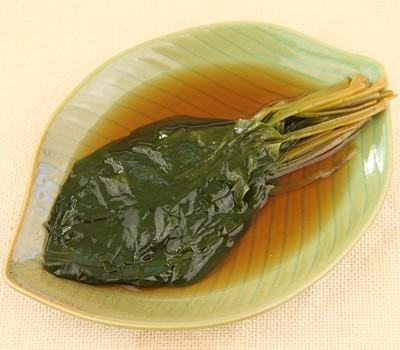 Soy Sauce Pickled Alpine Leek Leaves (Myung-yi Namul) 400g