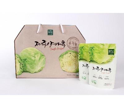 Organic Jeju Cabbage Health Juice 100 ml (30 Packs per Box)