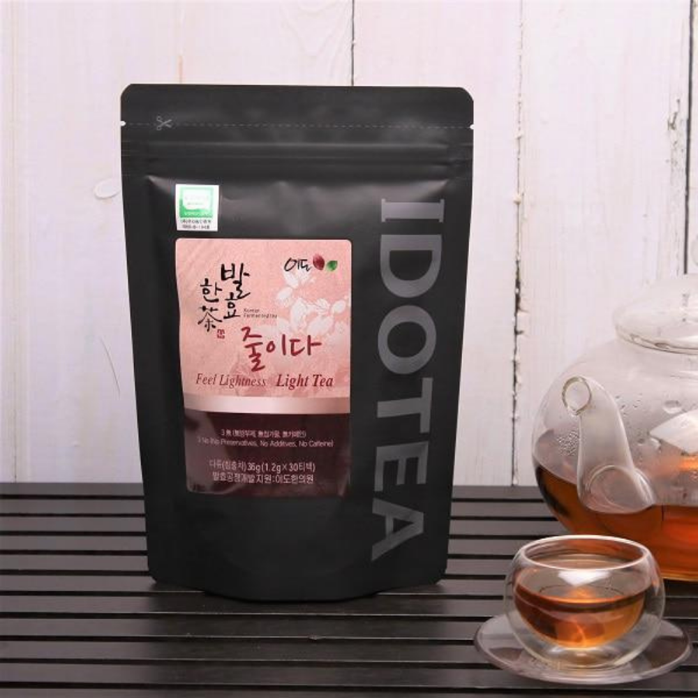 IDO Tea Fermented Herbal Tea - Light Tea for Detox (1.2g x 30 teabags)(EPX.DATE:08/31/2023)