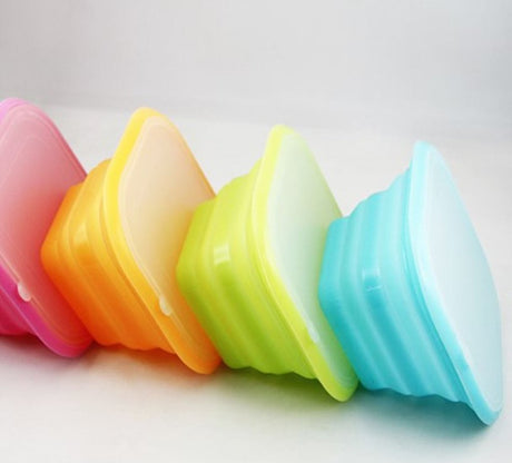 Moracc Pocket Bowl Silicone Container (Available in Pink/Orange/Green/Blue)