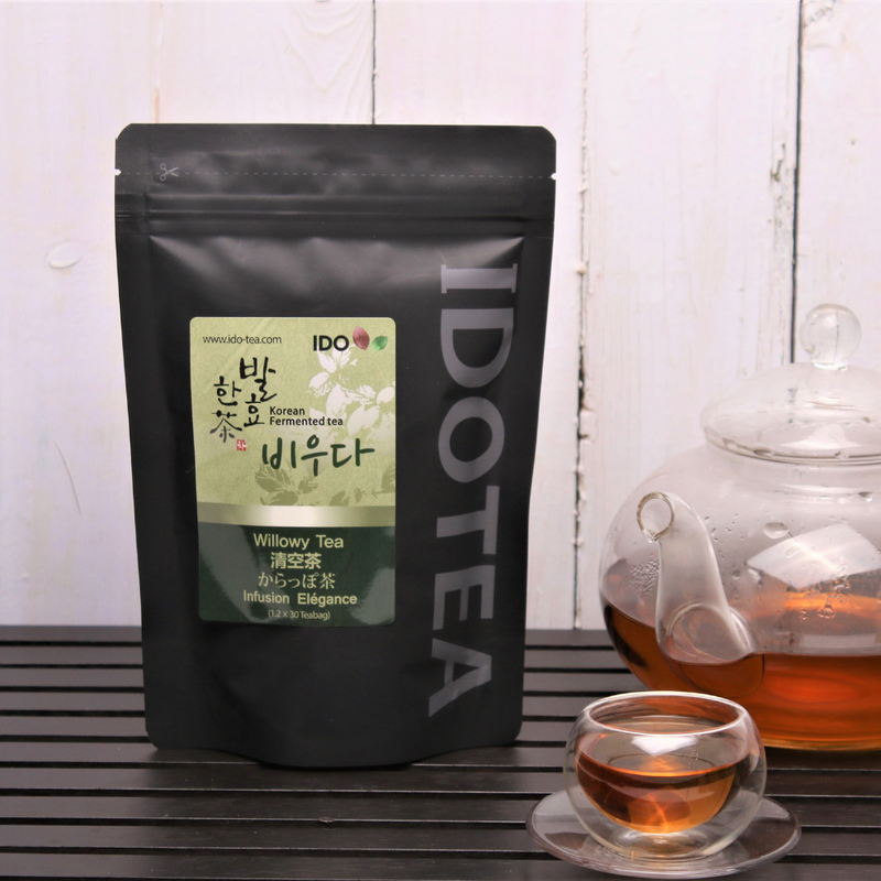 IDO Tea Fermented Herbal Tea - Willowy Tea for Slimming (1.2g x 30 teabags)(EXP.DATE:08/23/2023)