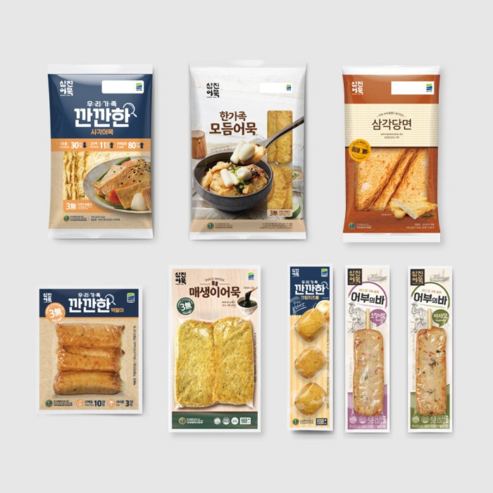 [SEPARATE FREE SHIPPING] 2022 Famous Busan SAMJIN Fish Cake Set (8 types)