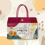 ShinHwaDang Korean Rice Cookie Gift Set (Almond, Green Laver, & Black Sesame)