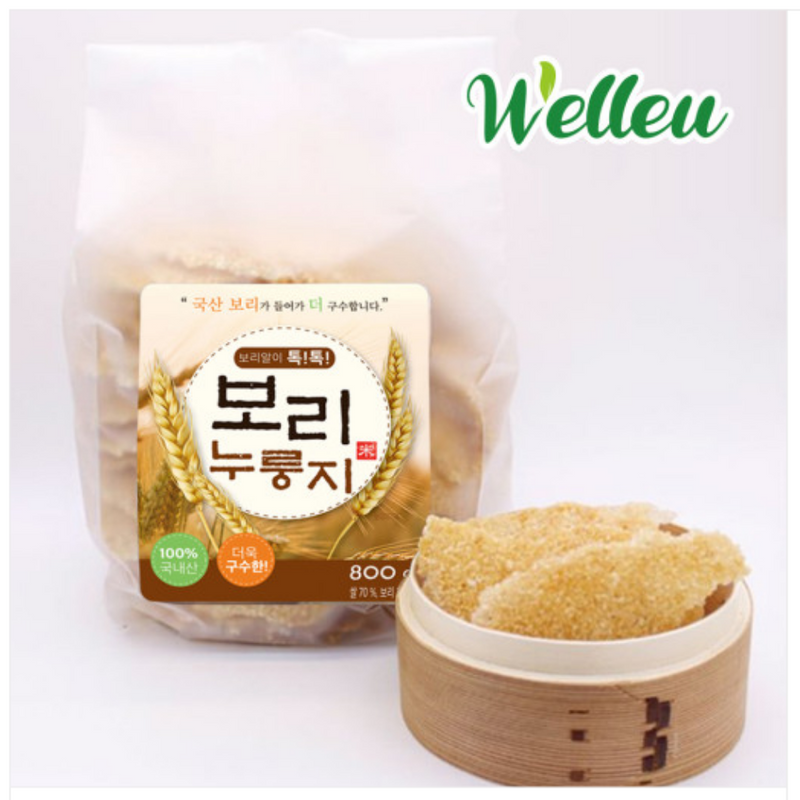 Gangwondo Tok! Tok! Barley Chips (Nurungji) 800g </br> EXP. DATE: 01/02/2023