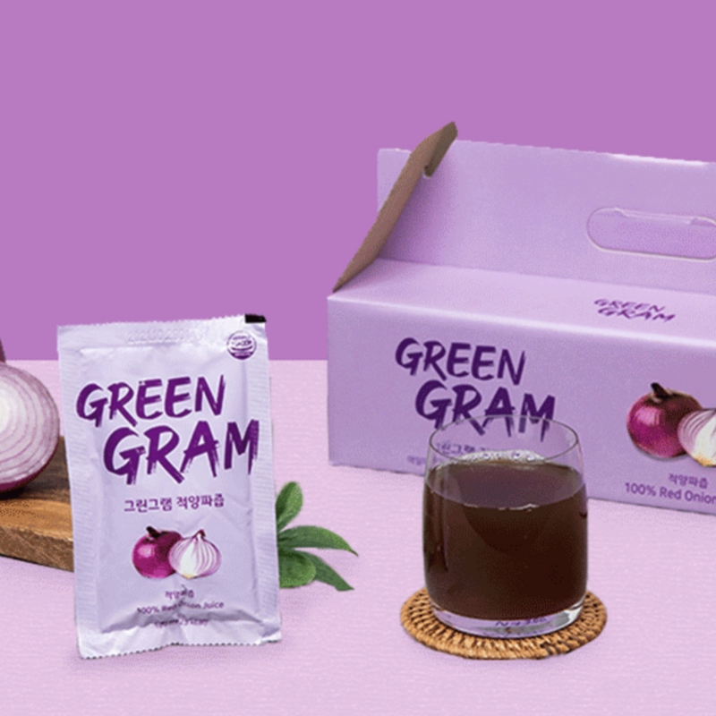 Green Gram Red Onion Juice 100ml x 30 pouches per box