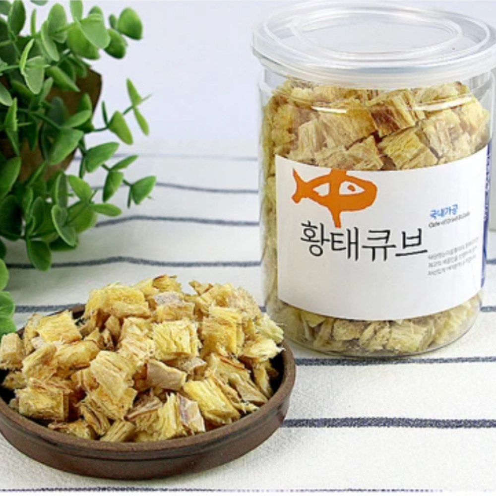 Gangwondo Dried Pollock Cubes 100g