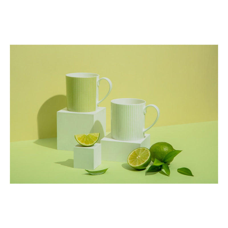 [HANKOOK CHINAWARE] Lime Mug Set (2pc)