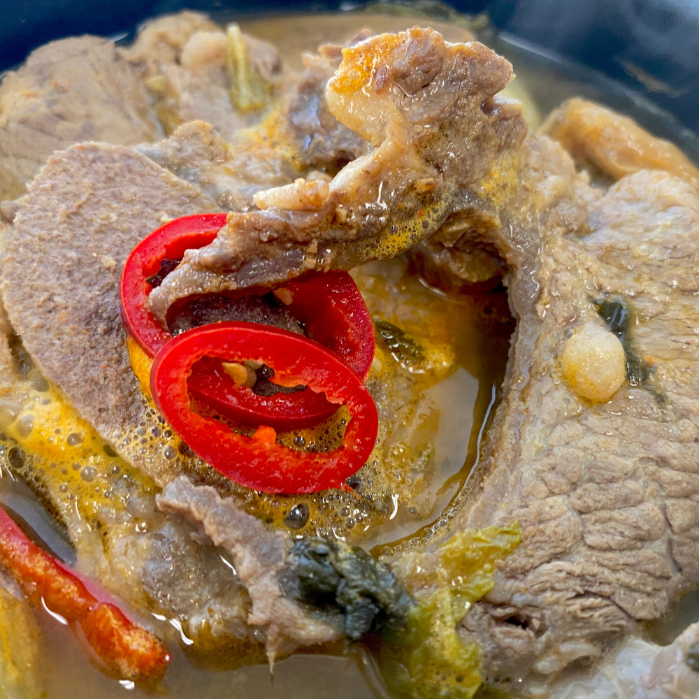 [SEPARATE NEXT DAY SHIPPING] UMMA SOHN BANCHAN Short Rib and Dried Napa Cabbage Soup Set (4 Packs per Set)