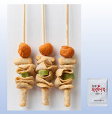 [MILLS EXPRESS] Mokryun Assorted Fish Cake Skewers (3) 259g