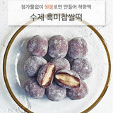 [MILLS EXPRESS] GRC Glutinous Black Rice Cake with Sweet Red Bean Paste 40g x 10 pcs