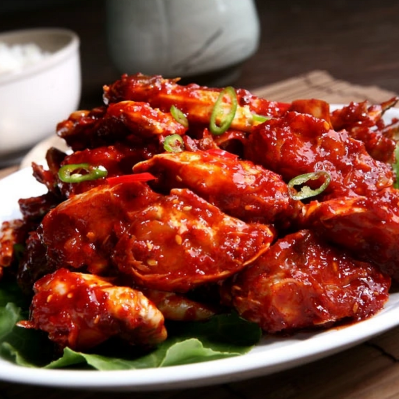 [SEPARATE FREE SHIPPING] Korean Spicy Marinated Crab (Yangnyeom-Gejang) 2.6kg