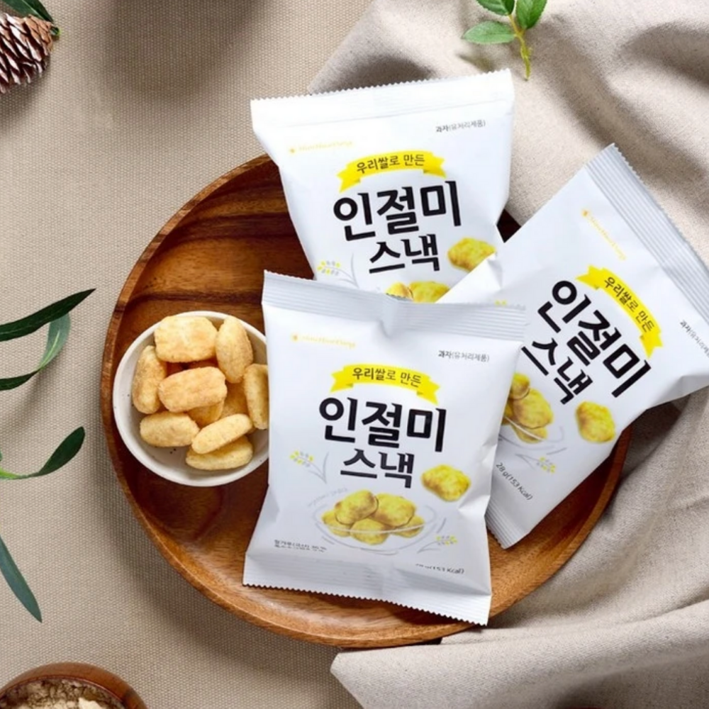 ShinHwaDang Injeolmi Rice Snack 28g x 20 bag