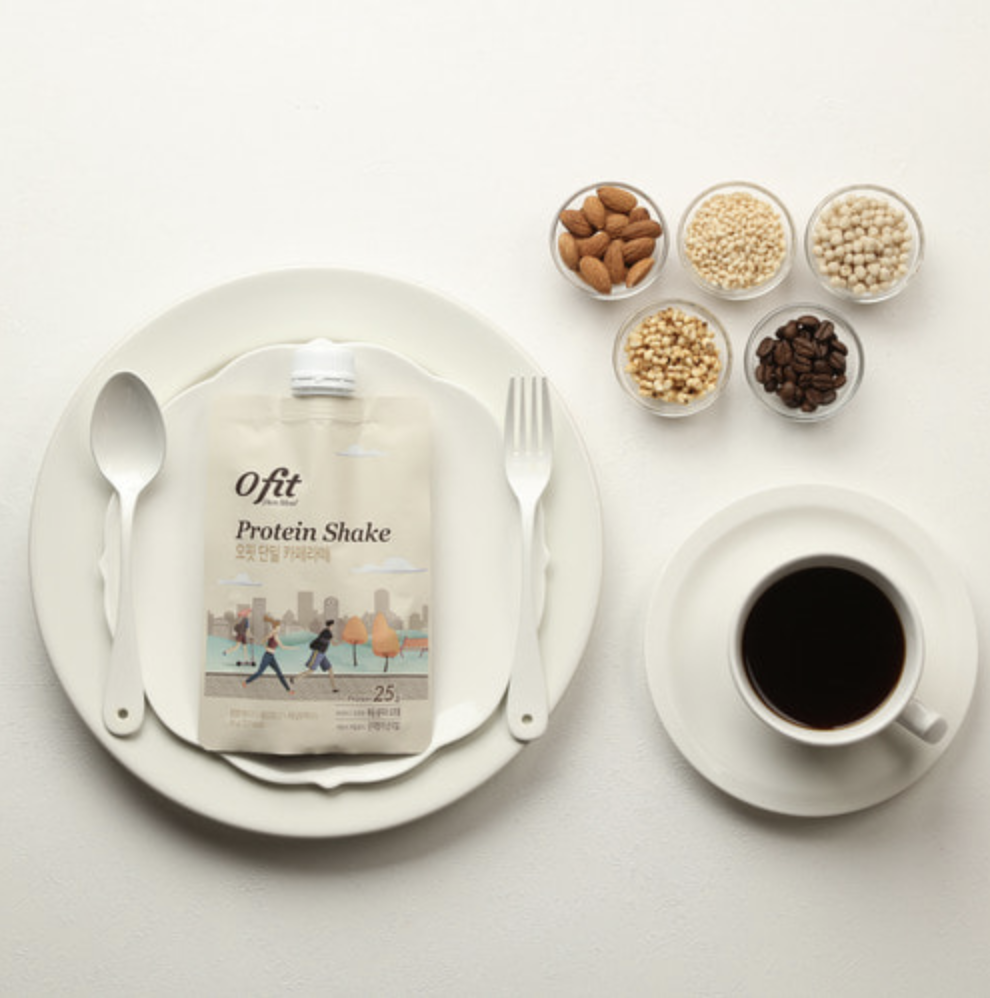 [CLEARANCE SALE] Ofit Protein Shake - Cafe Latte (55g x 5 pouches) EXP. DATE: 11/29/2021