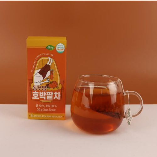 DONGWOODANG Pumpkin Red Bean Tea (2g x 10 ea)