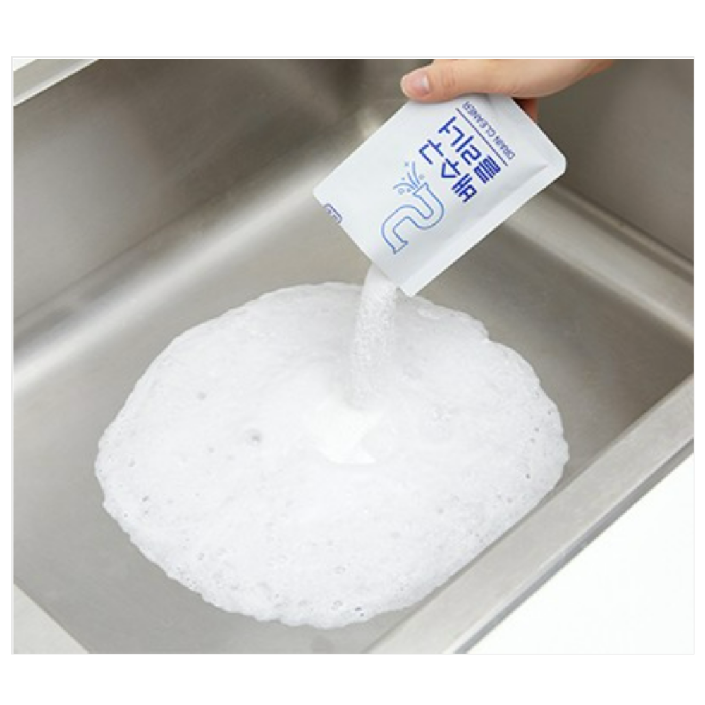 WISE MARKET Bubble Drain Cleaner 40g X 4EA