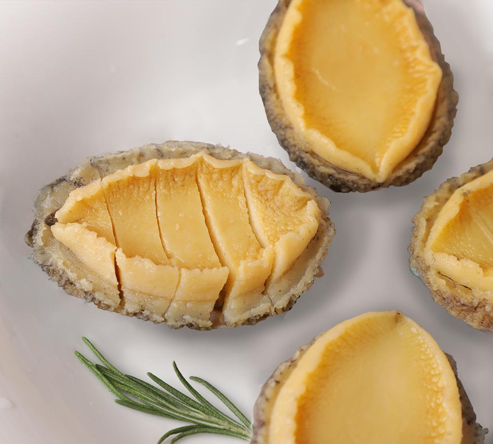 [SEPARATE FREE SHIPPING] Steamed Korean Abalone 70g x 6packs (12 Total Abalones)