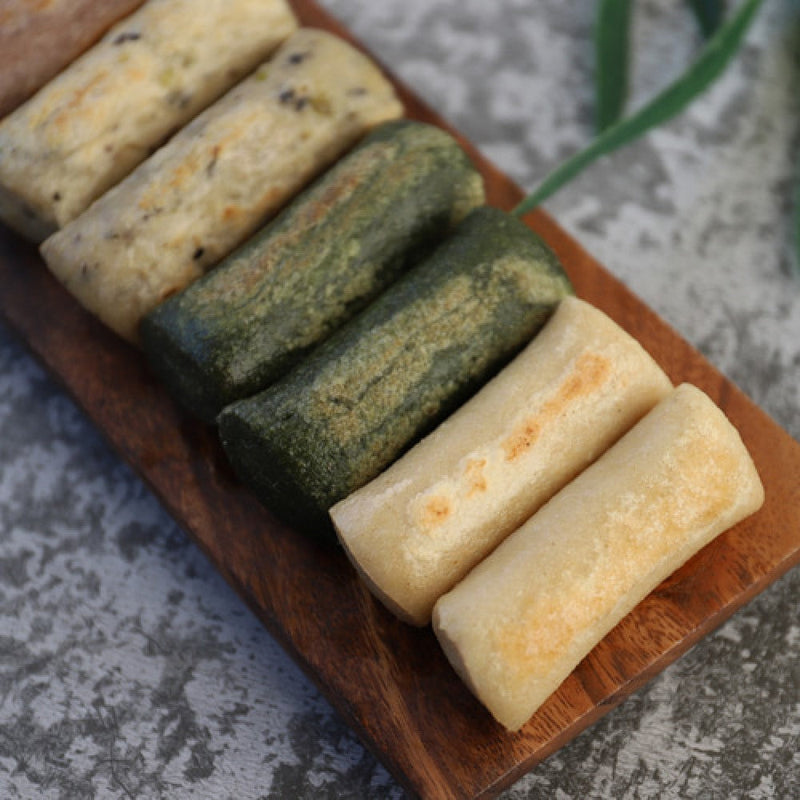 [MILLS EXPRESS] HATSIRU Mugwort Brown Rice Cake (Garaetteok) 50g X 10pcs
