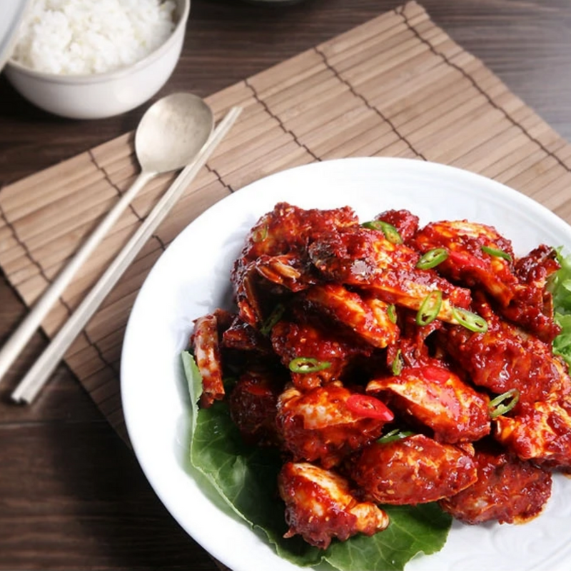 [SEPARATE FREE SHIPPING] Korean Spicy Marinated Crab (Yangnyeom-Gejang) 2.6kg