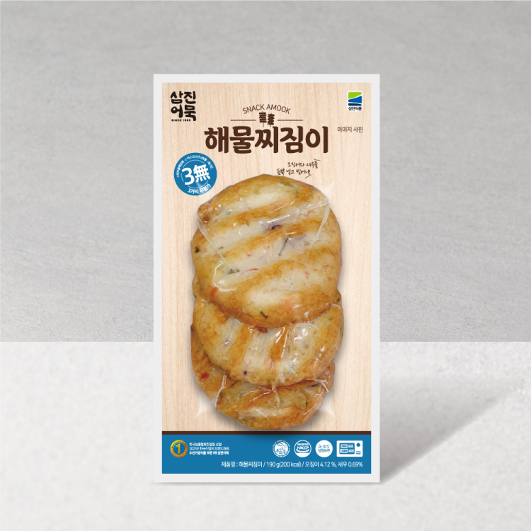 [MILLS EXPRESS] SAMJIN Seafood Round Fish Cake 190g