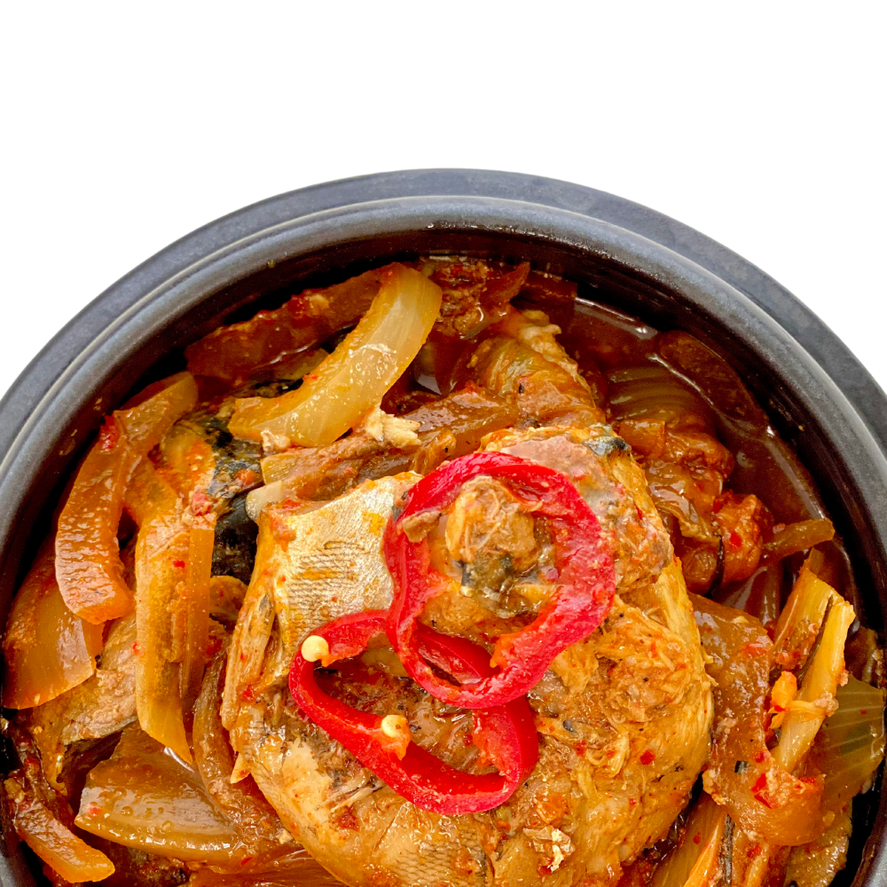 [SEPARATE NEXT DAY SHIPPING] UMMA SOHN BANCHAN Braised Mackerel with Aged Kimchi (4 Packs per Set)