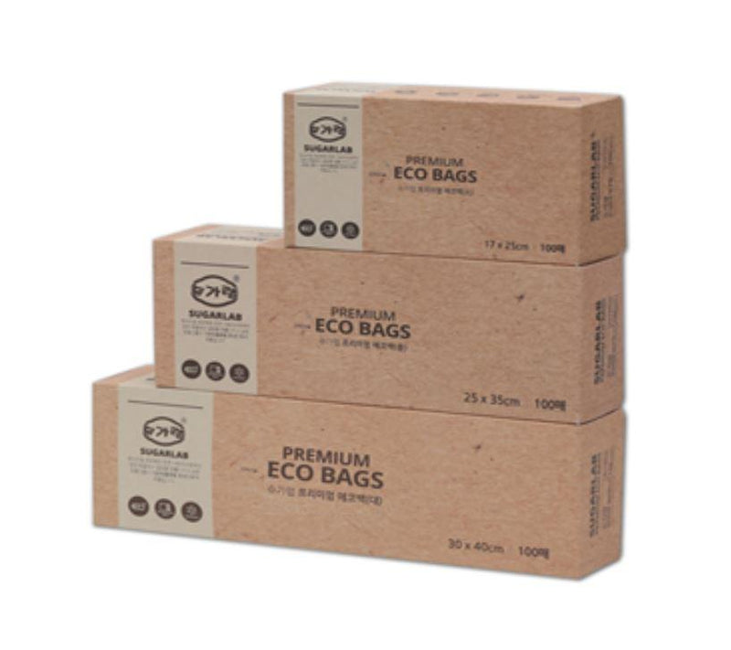 Sugarlab Eco Bag (Large) 100 sheets x 3 boxes