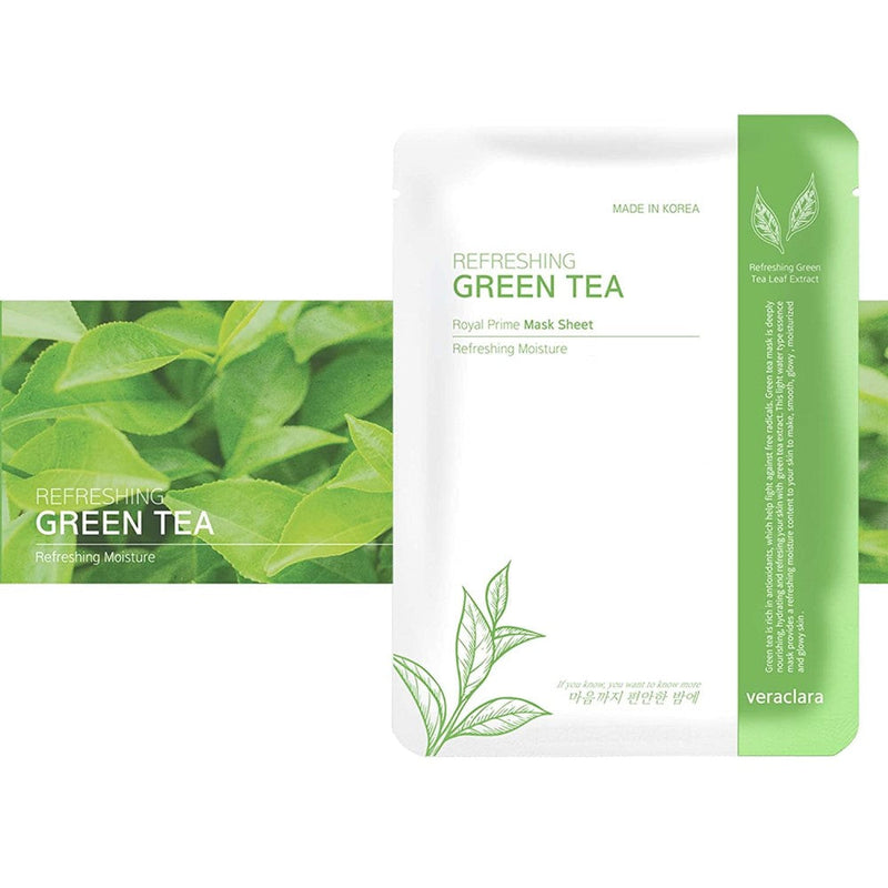 VERACLALA Royal Prime Mash Sheet – Green Tea 23ml X 10EA
