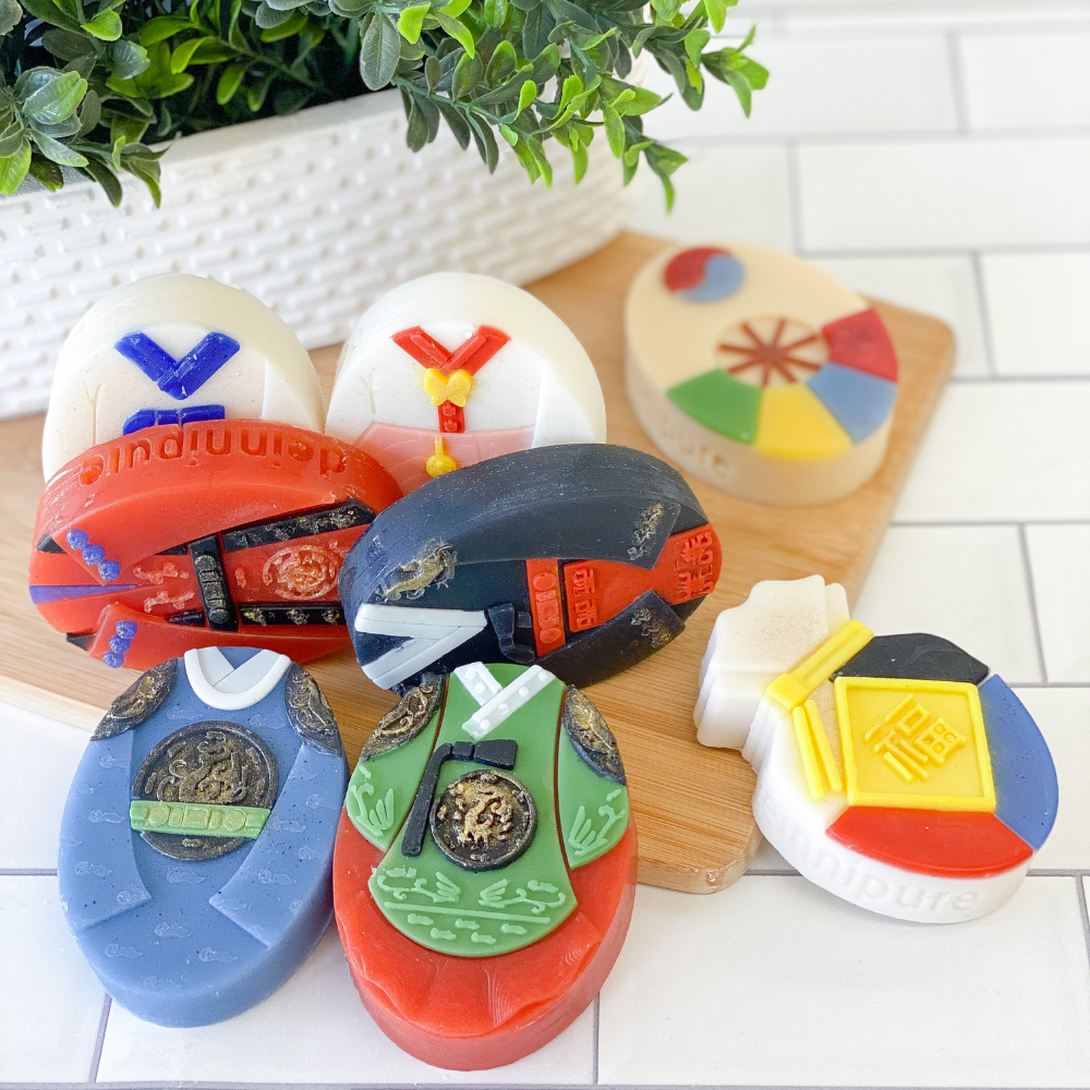 Handmade Natural Soap Art - Korean Traditional Design