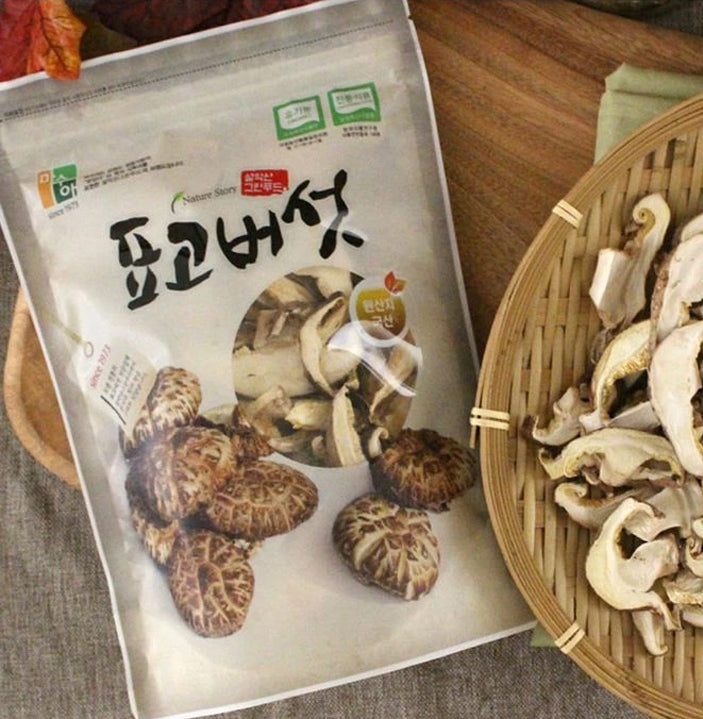 Gangwondo Dried Shiitake Mushrooms (Sliced) 80g