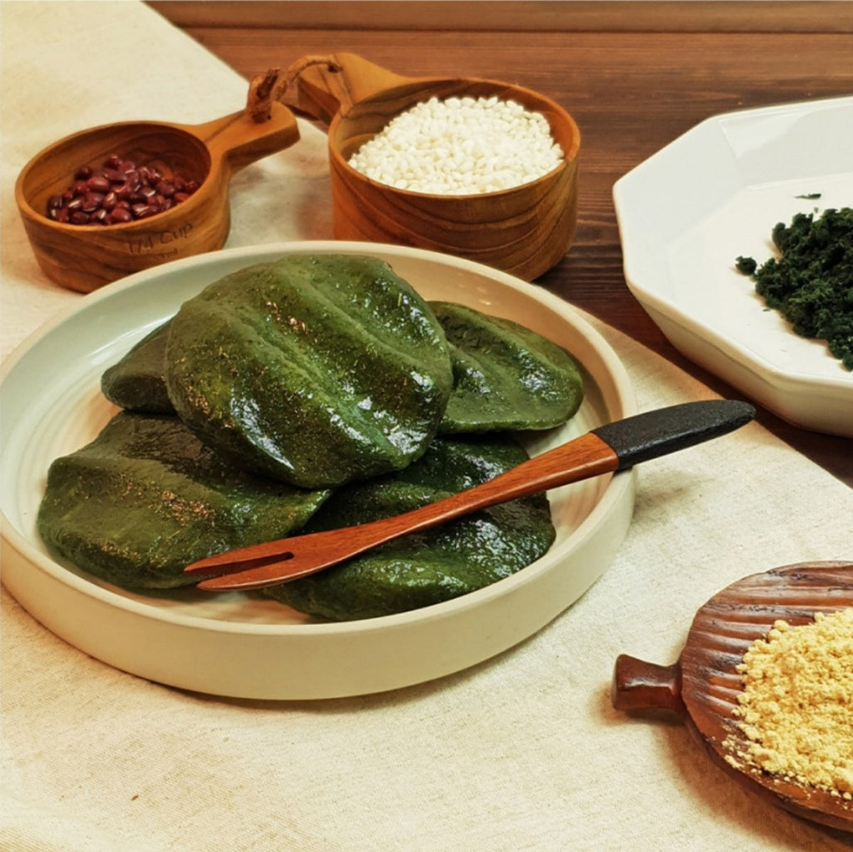 [MILLS EXPRESS] GRC Glutinous Mugwort Rice Cake 60g x 10 pcs