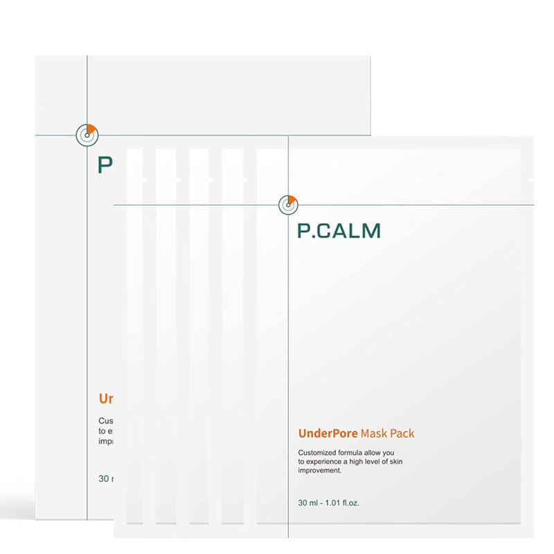 *50% OFF* P.CALM UnderPore Mask Pack 1.01 fl.oz. (1.01fl.oz.*5ea)