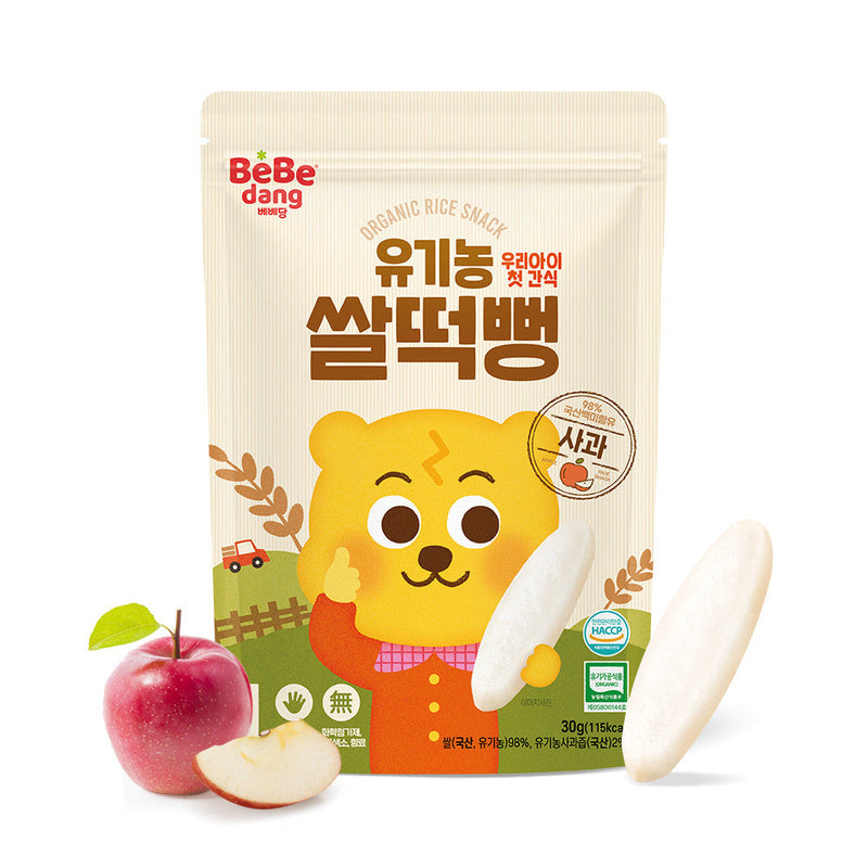 BEBEDANG Organic Rice Snack (Apple) 30g