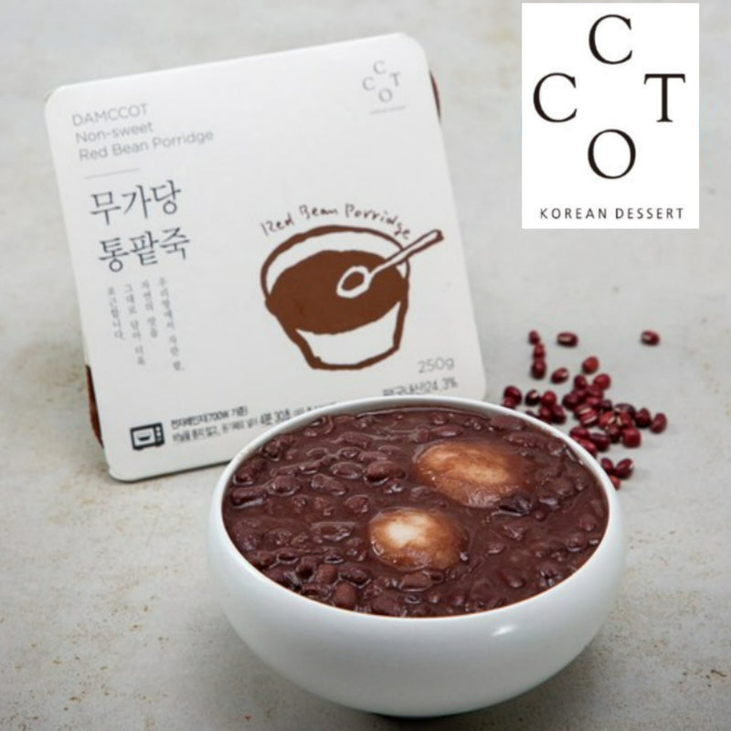 [MILLS EXPRESS] DAMCCOT Unsweetened Whole Red Bean Porridge 250g