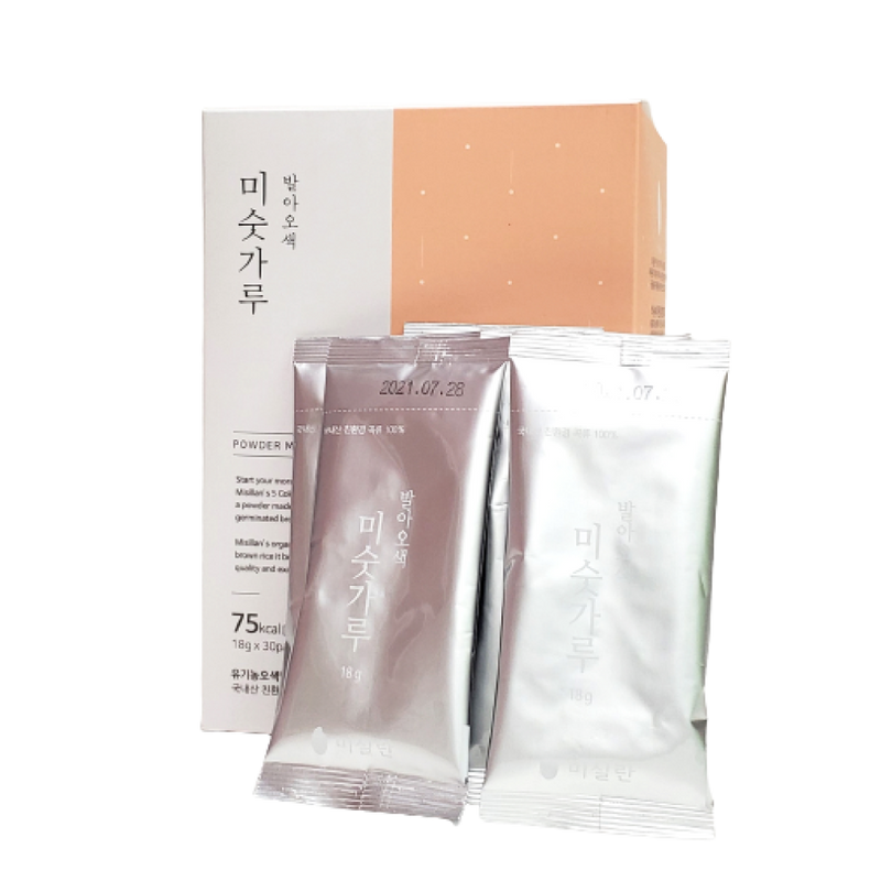 Korean Roasted Grain Powder (Misugaru) 18g x 30 Packets per Order