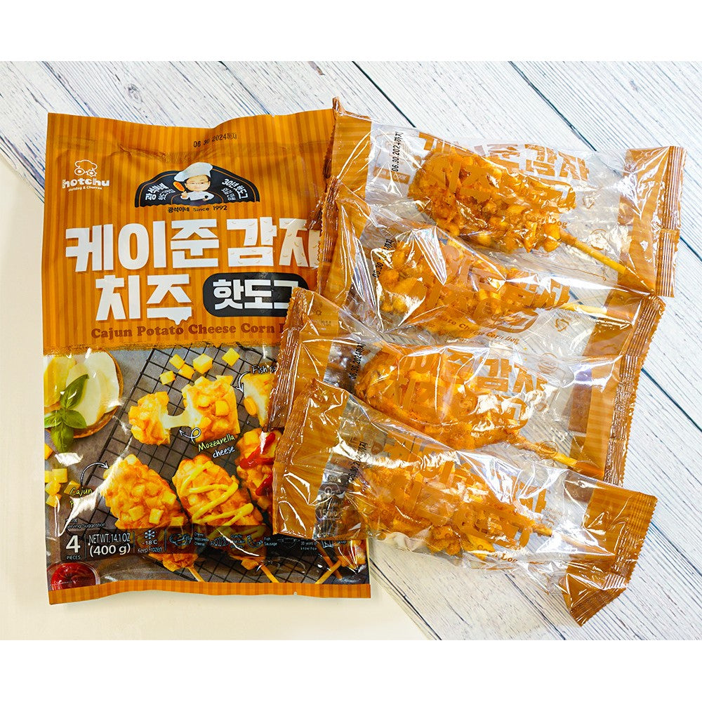 [MILLS EXPRESS] Cajun Potato Cheese Corn Dogs 100g X 4EA