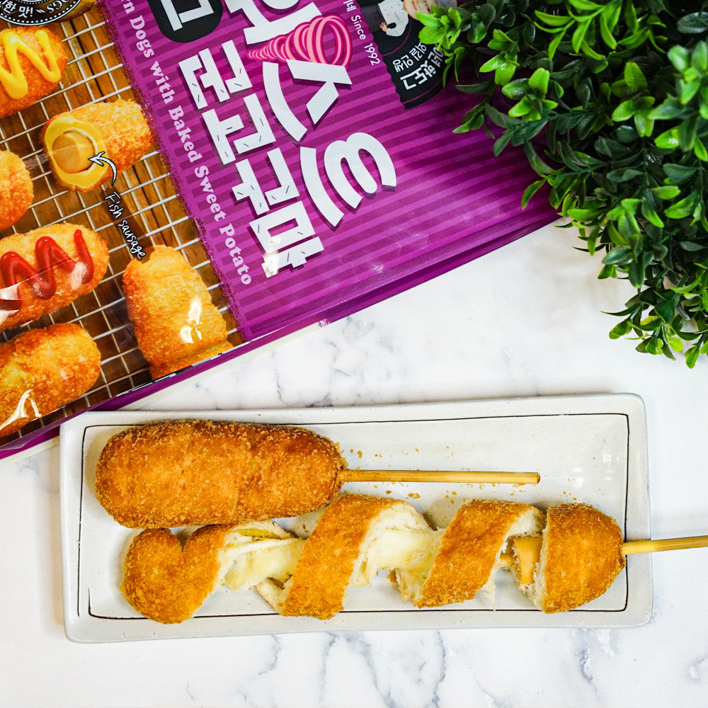 [MILLS EXPRESS] Twist Corn Dogs with Baked Sweet Potato 80g X 5EA