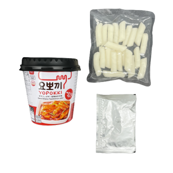 YOPOKKI Sweet & Spicy Topokki (Rice Cakes) 140g