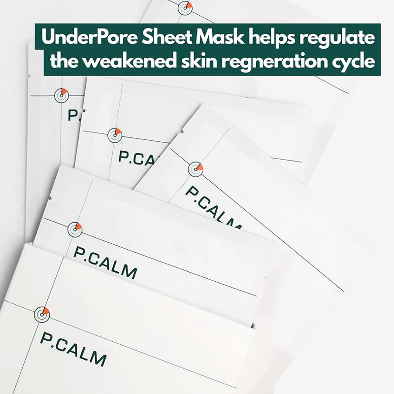 *50% OFF* P.CALM UnderPore Mask Pack 1.01 fl.oz. (1.01fl.oz.*5ea)