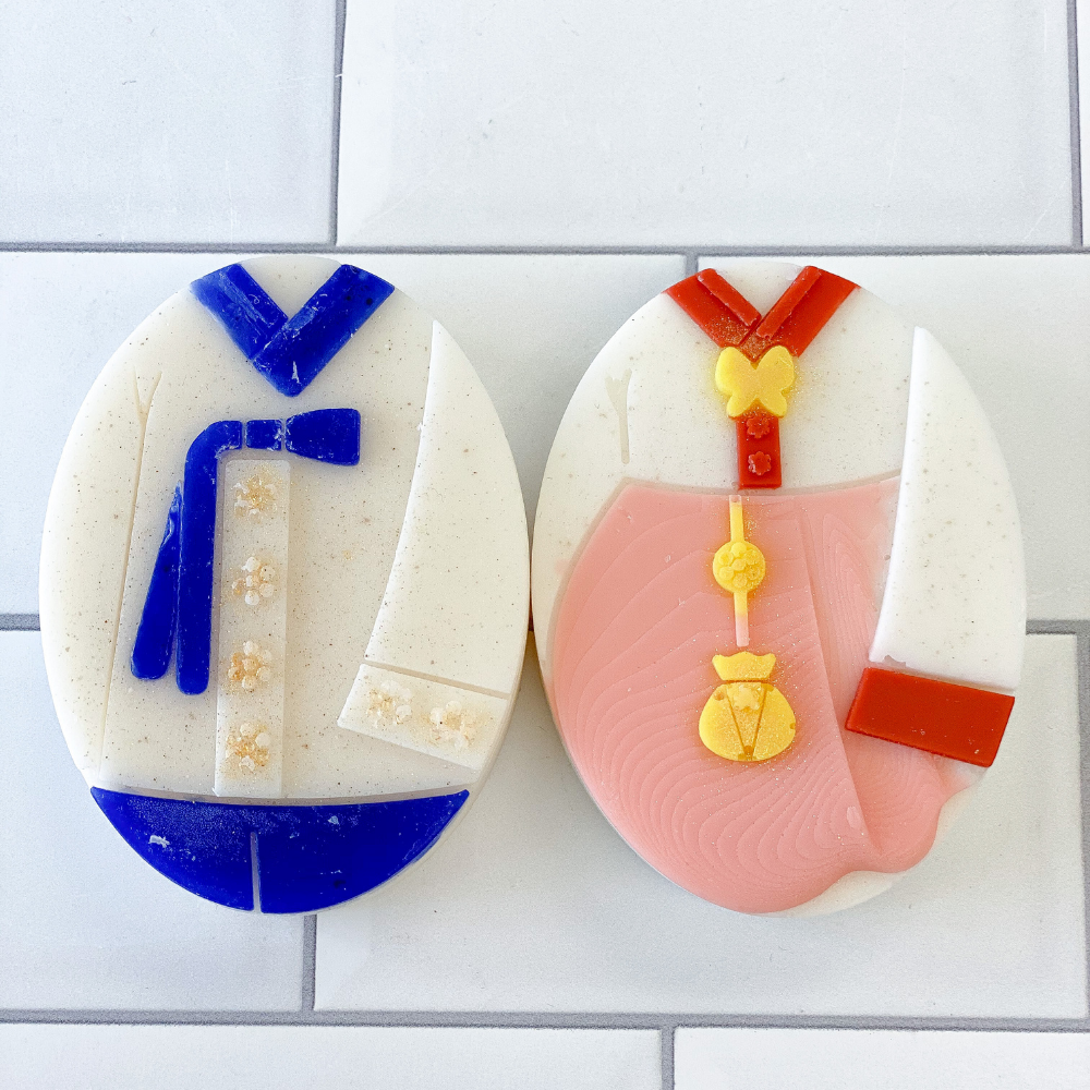 Handmade Natural Soap Art - Korean Traditional Design