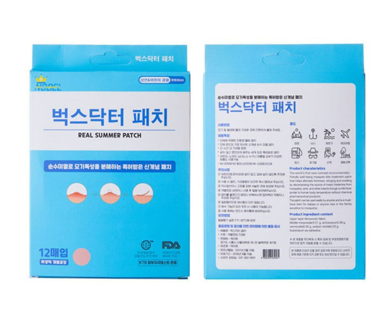 DR. BUGS REAL SUMMER Mosquito Patch 1 box (12pcs)