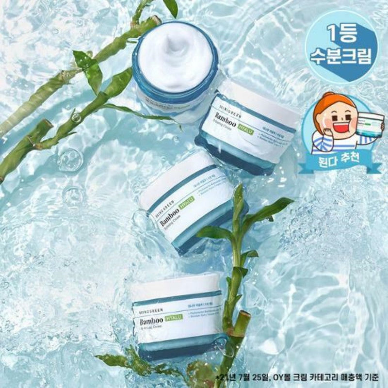 BRING GREEN Bamboo Hyalu Moisture Cream 3.38 fl. oz.