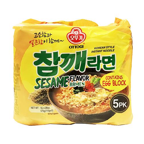 Fabel Fredag bruge Ottogi Sesame Ramen (5 Pack per Order) | Seoul Mills