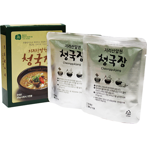 ALCHEON FARM Extra Strong Fermented Freeze-Dried Soybean Paste (Cheonggukjang) 20g x 2 Bags per Order
