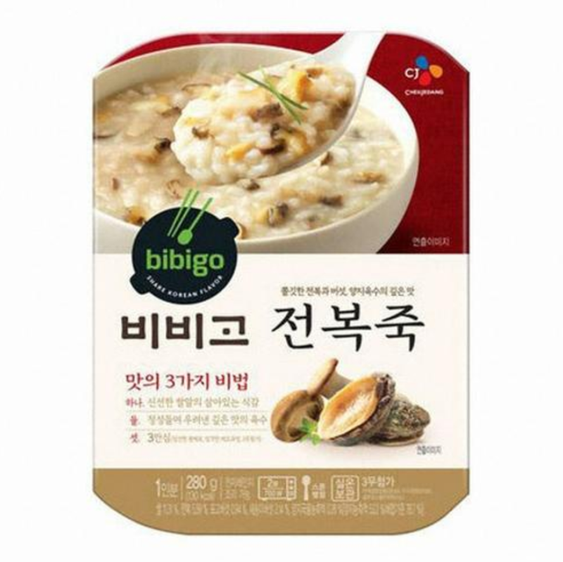 CJ Bibigo Rice Porridge with Abalone  280g