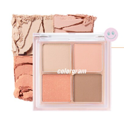 COLORGRAM Shade Re-forming Quad Pallete