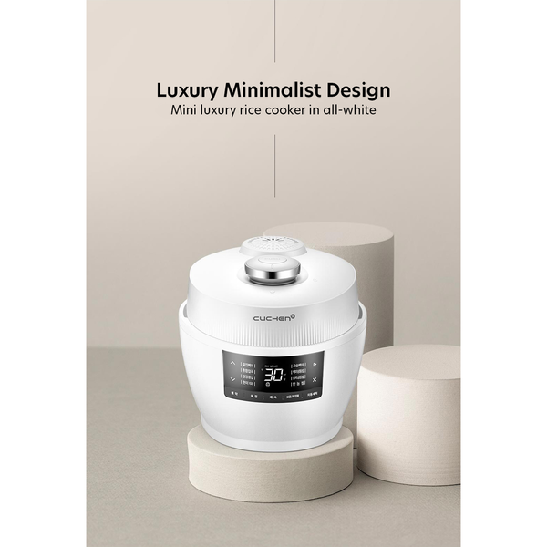 [SEPARATE FREE SHIPPING] Mini IH Pressure Rice Cooker Optimized for Multigrain Rice for 1-2 Persons CRT-PQWK0340WUS (3Cup)