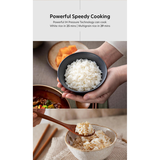 [SEPARATE FREE SHIPPING] Mini IH Pressure Rice Cooker Optimized for Multigrain Rice for 1-2 Persons CRT-PQWK0340WUS (3Cup)