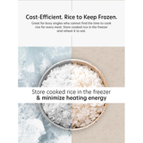 [SEPARATE FREE SHIPPING] Mini IH Pressure Rice Cooker Optimized for Multigrain Rice for 1-2 Persons CRT-PQWK0340WUS (3Cup)